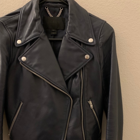 J. Crew Jackets & Blazers - J. Crew leather jacket